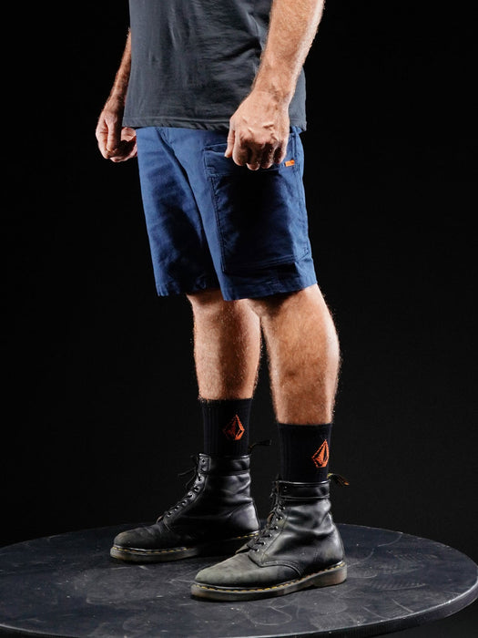 【OUTLET】VOLCOM WORKWEAR CALIPER WORK SHORTS - BLACK