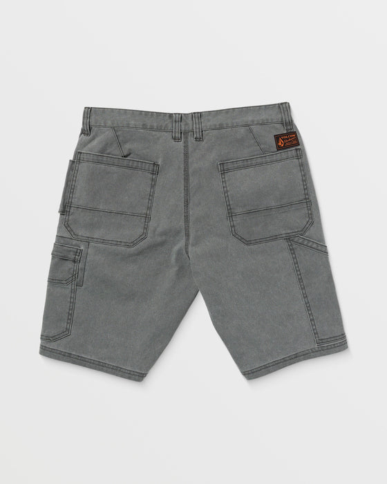 OUTLET】VOLCOM Gage Work Shorts - Stealth