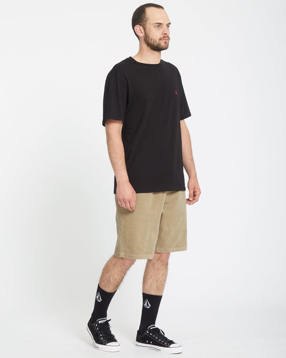 【OUTLET】VOLCOM Outer Spaced 21" Short - KHAKI