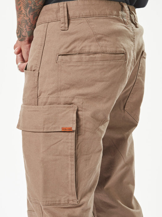 【OUTLET】VOLCOM Caliper Work Pants - Brindle
