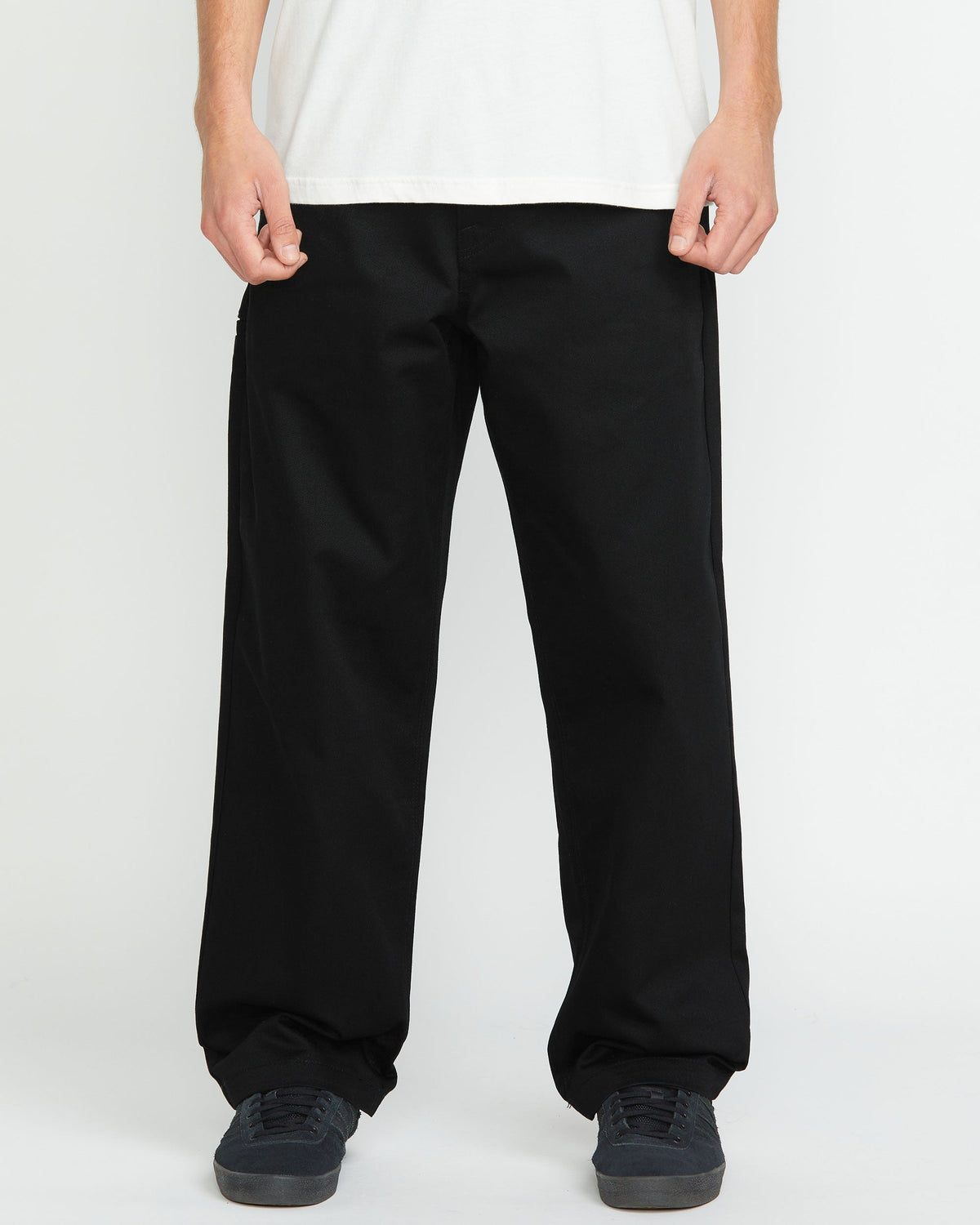 OUTLET】VOLCOM Frickin Skate Chino Pants - Black
