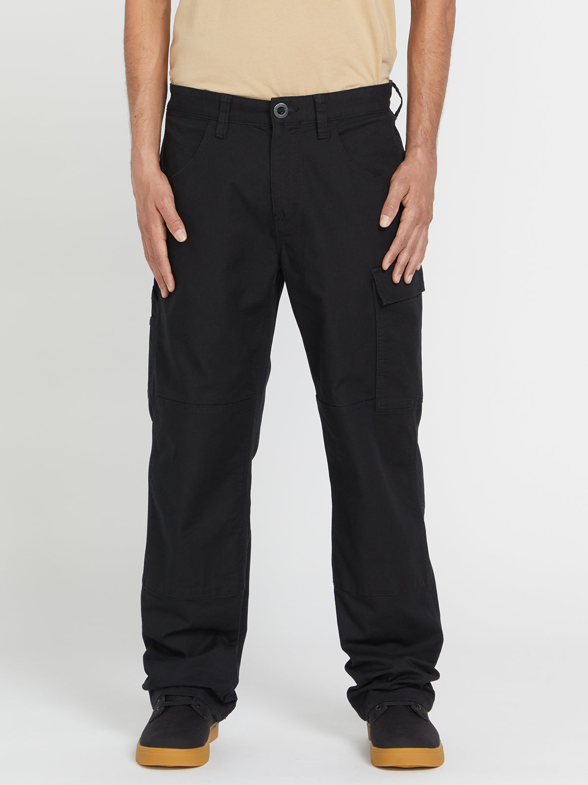 OUTLET】Volcom Workwear Caliper Relaxed Work Pants - Black