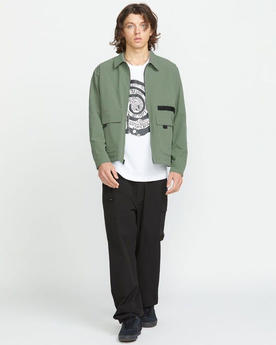 OUTLET】VOLCOM Tokyo True Sense Jacket - Light Olive