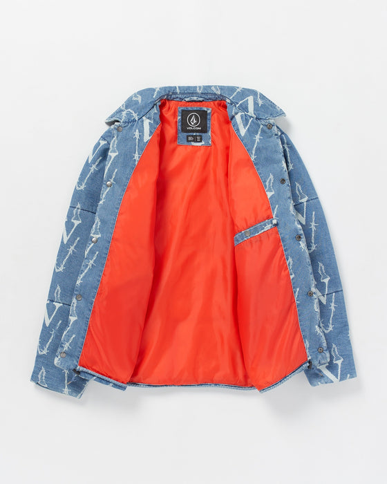 【OUTLET】VOLCOM Fergadelic Jacket - Road Sky