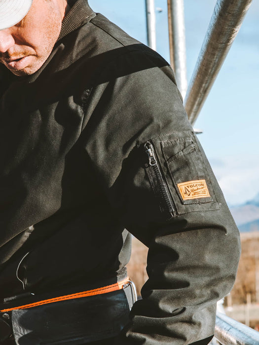 OUTLET】Volcom Workwear Jacket - Black