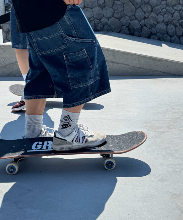 【OUTLET】VOLCOM Labored Denim Utility Short - Indigo Ridge Wash