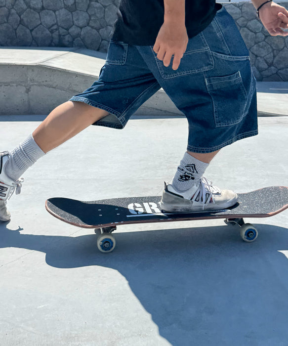 【OUTLET】VOLCOM Labored Denim Utility Short - Indigo Ridge Wash