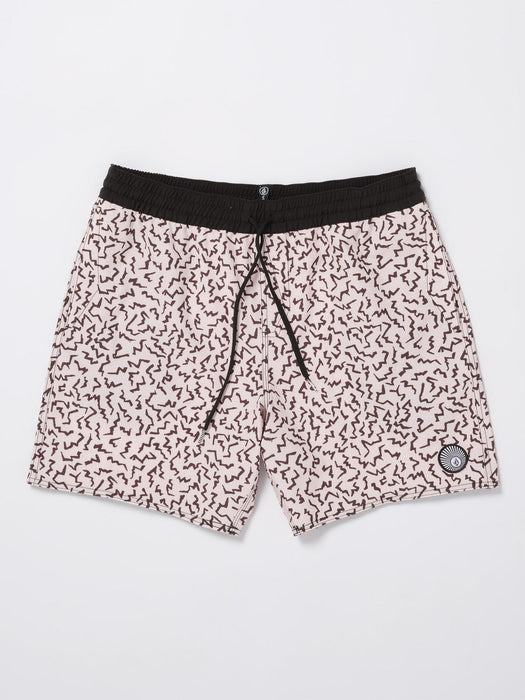【OUTLET】VOLCOM Asphalt Beach Trunk 17" Boardshorts - LILAC ASH
