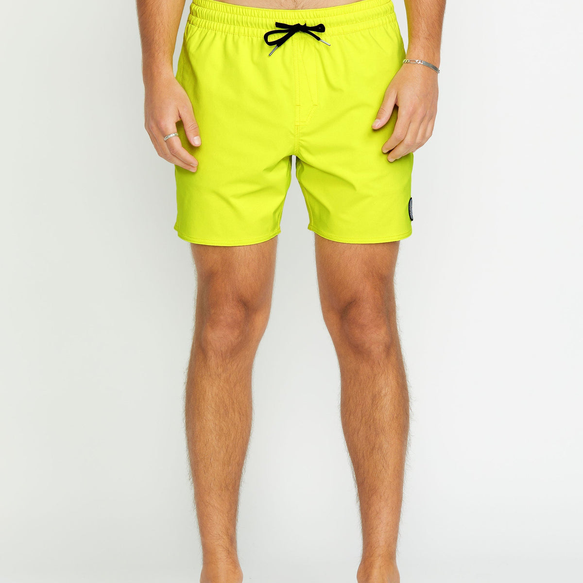 OUTLET】VOLCOM Lido Solid Trunks - Tennis Ball