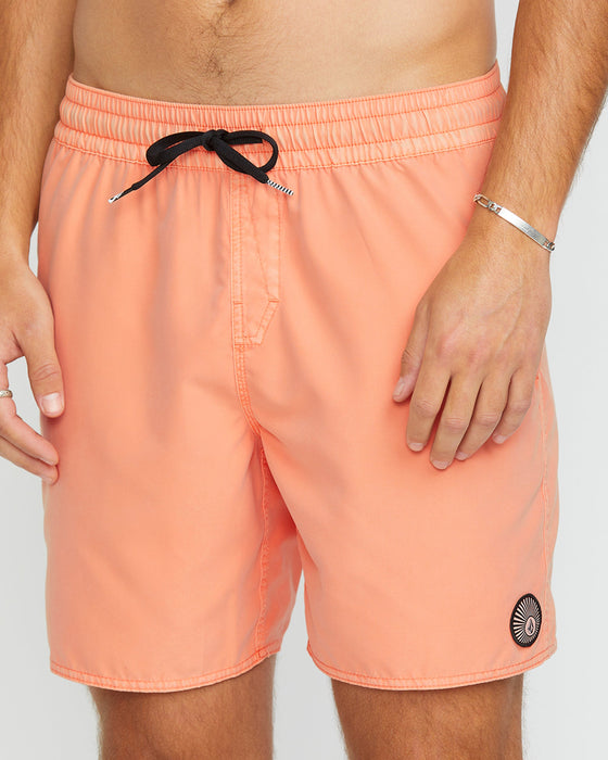 【OUTLET】VOLCOM CENTER TRUNK 17 - PALE PEACH