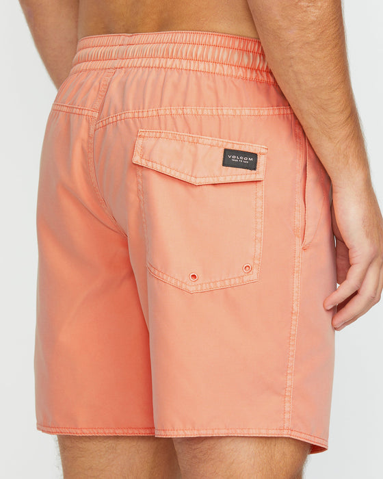 【OUTLET】VOLCOM CENTER TRUNK 17 - PALE PEACH