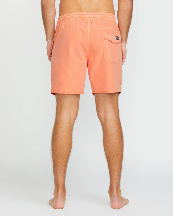 【OUTLET】VOLCOM CENTER TRUNK 17 - PALE PEACH