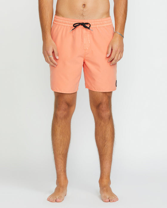 【OUTLET】VOLCOM CENTER TRUNK 17 - PALE PEACH