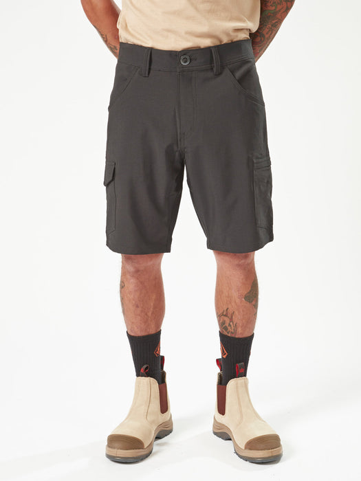 【OUTLET】Volcom Workwear Slab Hybrid Shorts - Black