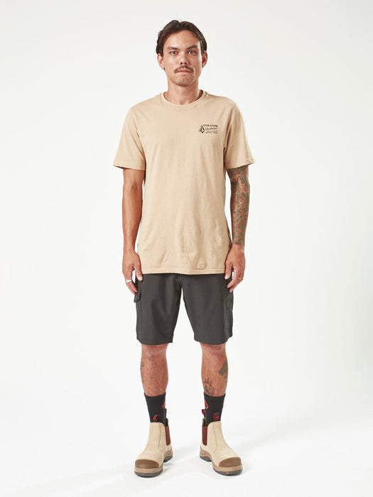 【OUTLET】Volcom Workwear Slab Hybrid Shorts - Black