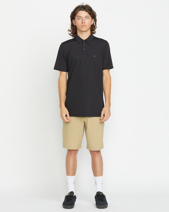 OUTLET】VOLCOM Frickin Cross Shred Static Shorts - Dark Khaki