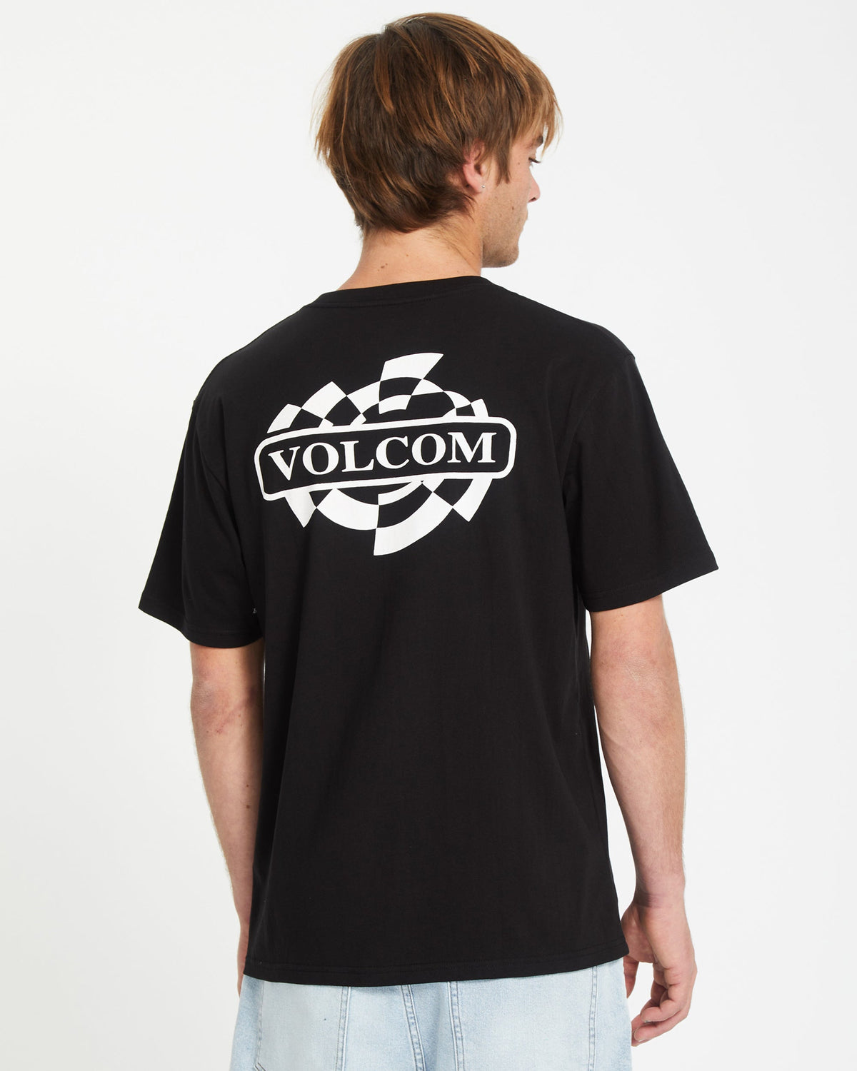 OUTLET FAMILY SALE】VOLCOM Startlog T-shirt - BLACK