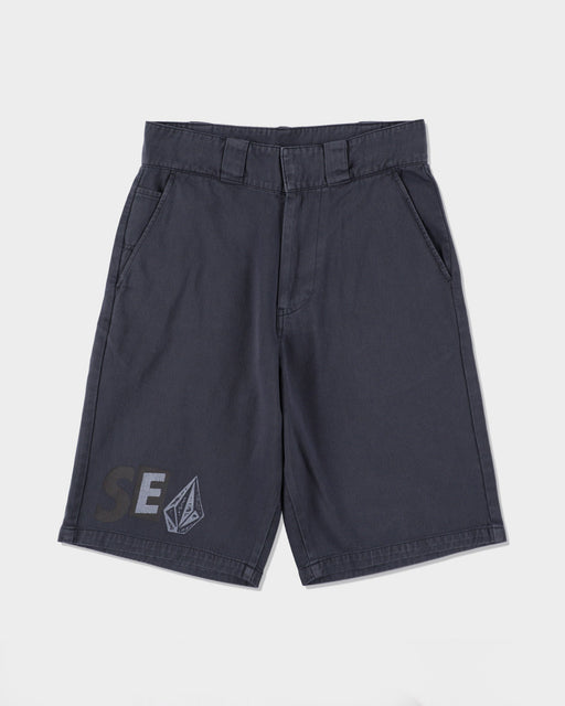 OUTLET】VOLCOM x WIND AND SEA Heritage Shorts - BLACK @2buy