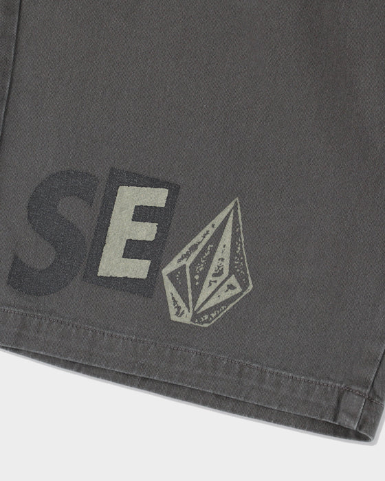 【OUTLET】VOLCOM x WIND AND SEA Heritage Shorts - CHARCOAL