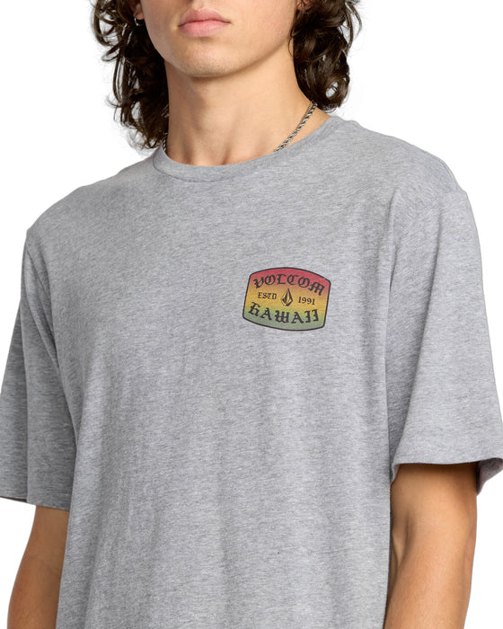 【OUTLET】VOLCOM メンズ ALOHA NEVER DIES FILL SST 半袖Tシャツ