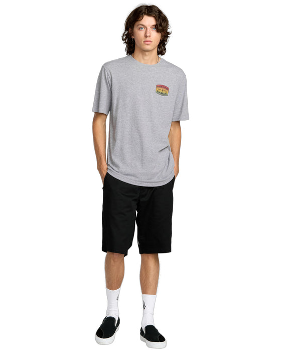 【OUTLET】VOLCOM メンズ ALOHA NEVER DIES FILL SST 半袖Tシャツ