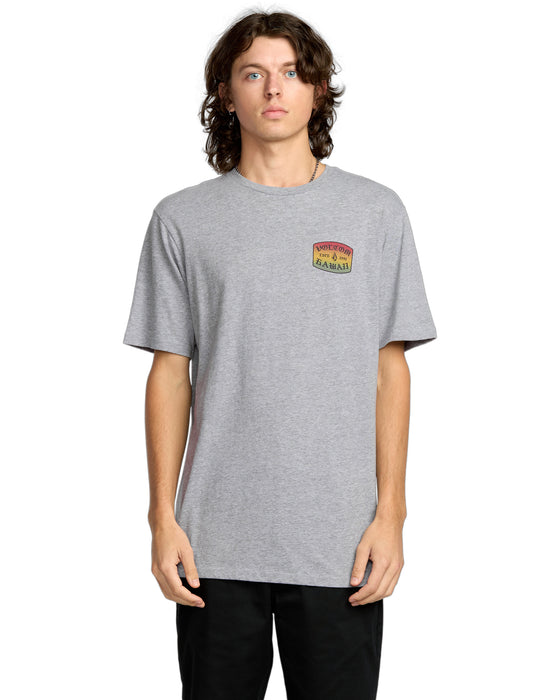【OUTLET】VOLCOM メンズ ALOHA NEVER DIES FILL SST 半袖Tシャツ