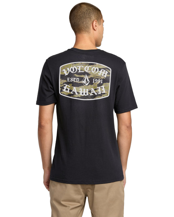 【OUTLET】VOLCOM メンズ ALOHA NEVER DIES FILL SST 半袖Tシャツ