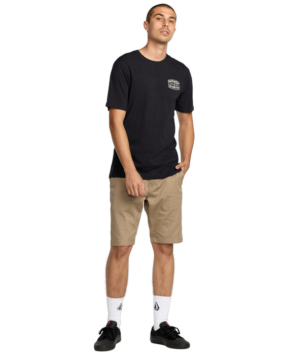 【OUTLET】VOLCOM メンズ ALOHA NEVER DIES FILL SST 半袖Tシャツ