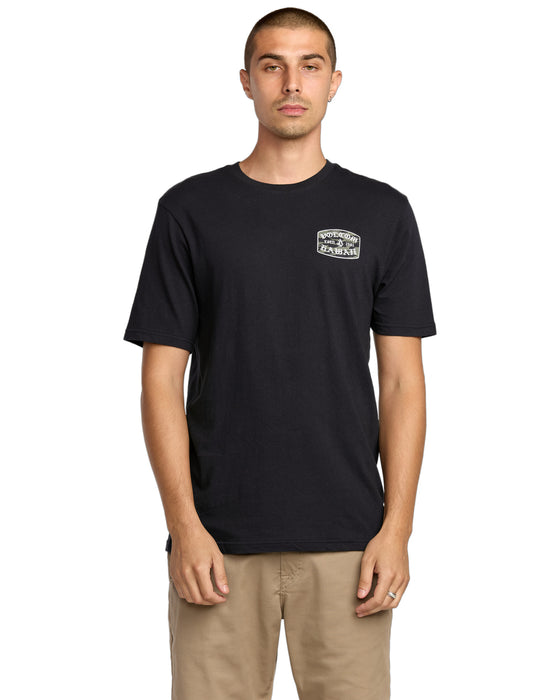 【OUTLET】VOLCOM メンズ ALOHA NEVER DIES FILL SST 半袖Tシャツ