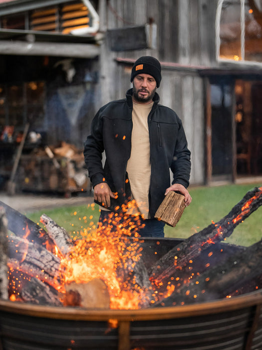 OUTLET】Volcom Workwear Bonded Fleece - Black