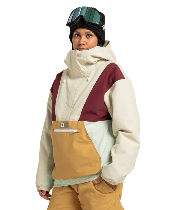 DC SHOES ウィメンズ CHALET ANORAK スノージャケット 【25-26SNOWモデル】 TFL0 / M