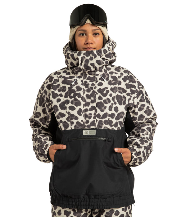 DC SHOES ウィメンズ CHALET ANORAK スノージャケット 【25-26SNOWモデル】 TFL4 / M