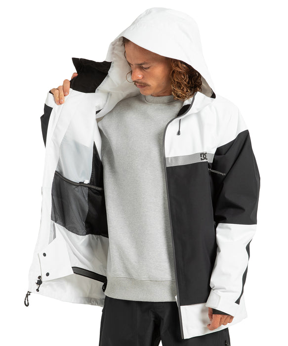 DC SHOES メンズ INTEL 30K JACKET スノージャケット 【25-26SNOWモデル】 XWWK / L