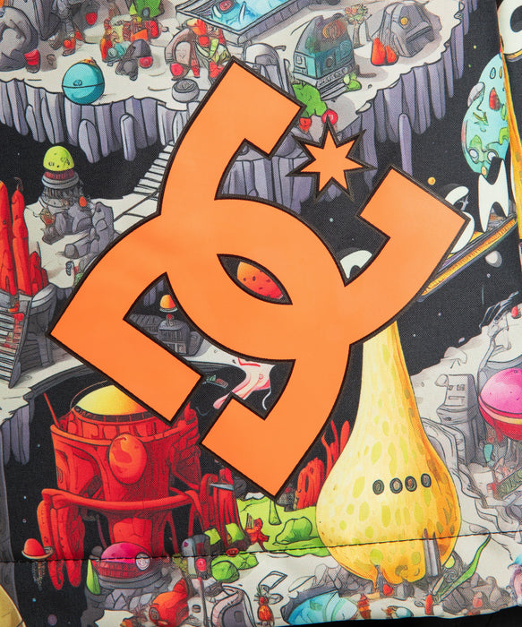 DC SHOES メンズ BASIS PRINT JACKET スノージャケット 【25-26SNOWモデル】 KTA4 / L