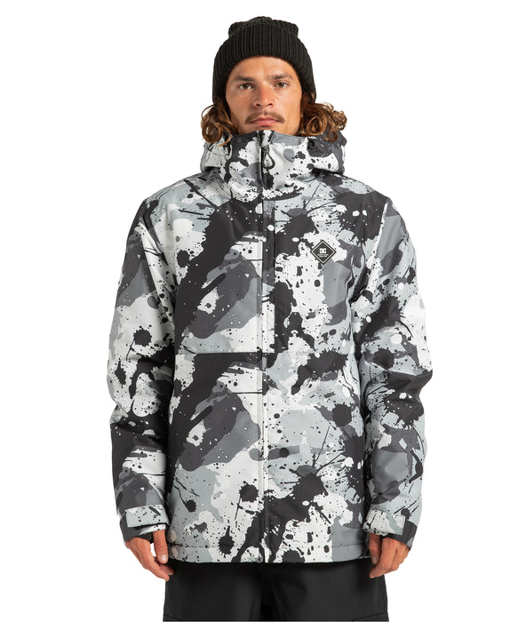 DC SHOES メンズ BASIS PRINT JACKET スノージャケット 【25-26SNOW