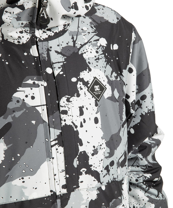 DC SHOES メンズ BASIS PRINT JACKET スノージャケット 【25-26SNOWモデル】 KZL4 / L