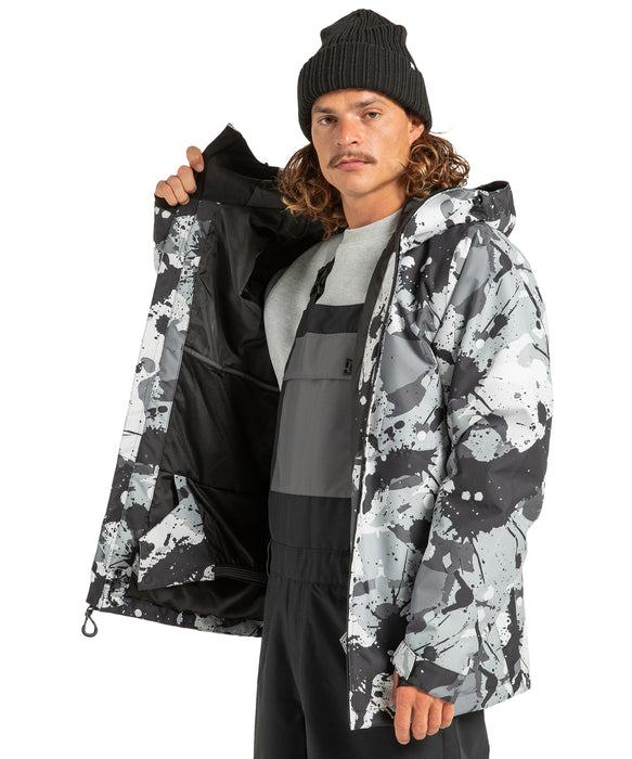 DC SHOES メンズ BASIS PRINT JACKET スノージャケット 【25-26SNOWモデル】 KZL4 / L