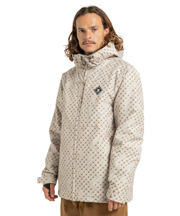 DC SHOES メンズ BASIS PRINT JACKET スノージャケット 【25-26SNOWモデル】 TEN4 / L