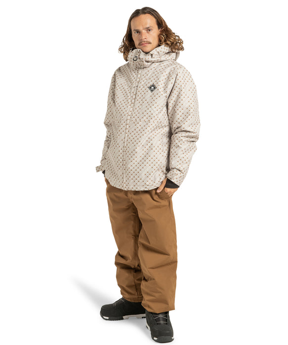 DC SHOES メンズ BASIS PRINT JACKET スノージャケット 【25-26SNOW