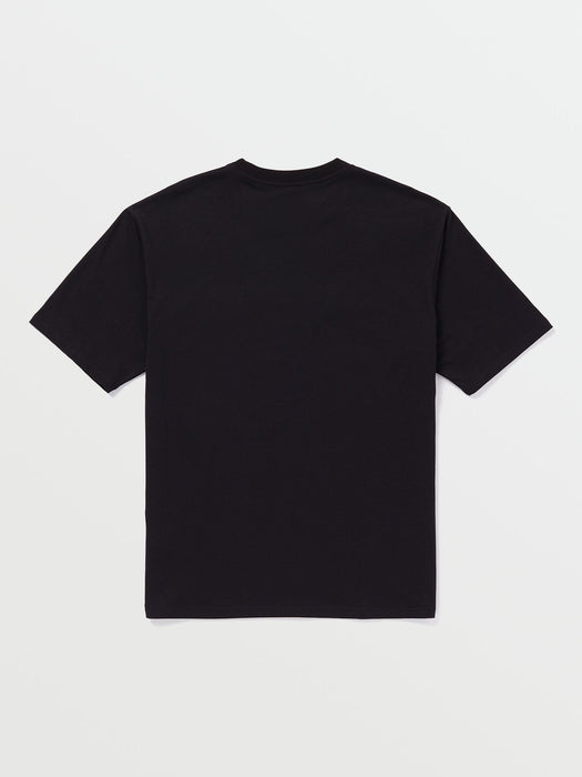 OUTLET】VOLCOM Boxy Blank Short Sleeve Tee - Black @2buy
