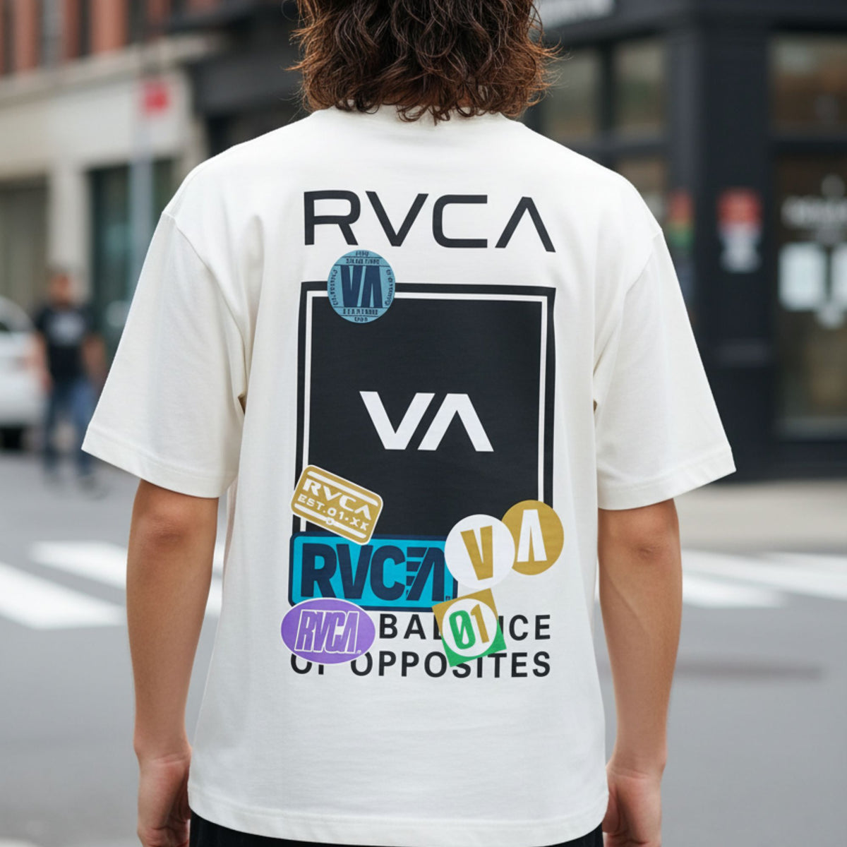 接続冷感】RVCA メンズ VACATION TAG BOX Tシャツ 【2026年夏モデル】