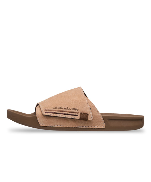 QUIKSILVER メンズ RIVI SUEDE ビーチサンダル 【2026年春夏モデル】 SND / 28CM