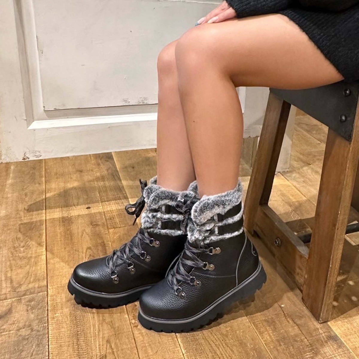 INFACTO スキーブーツ ブラック/ブルー INFACTO スキーブーツ