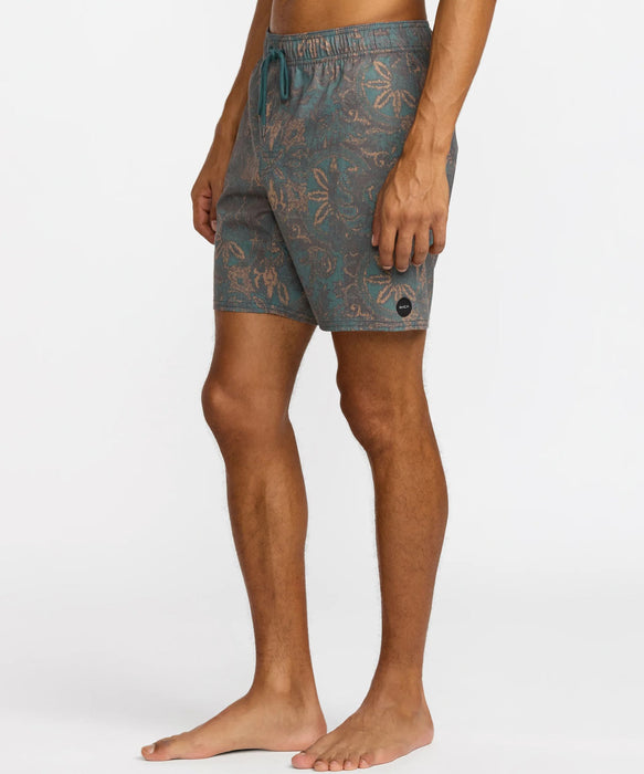 RVCA メンズ BARNES ELASTIC SHORT 17 ボードショーツ 【2026年春夏モデル】