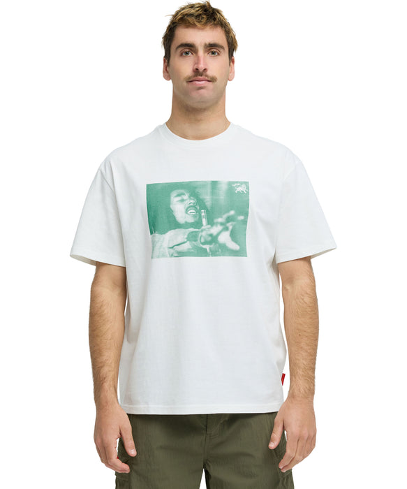 QUIKSILVER X BOB MARLEY REDEMPTION SS Tシャツ 【2026年秋冬モデル】