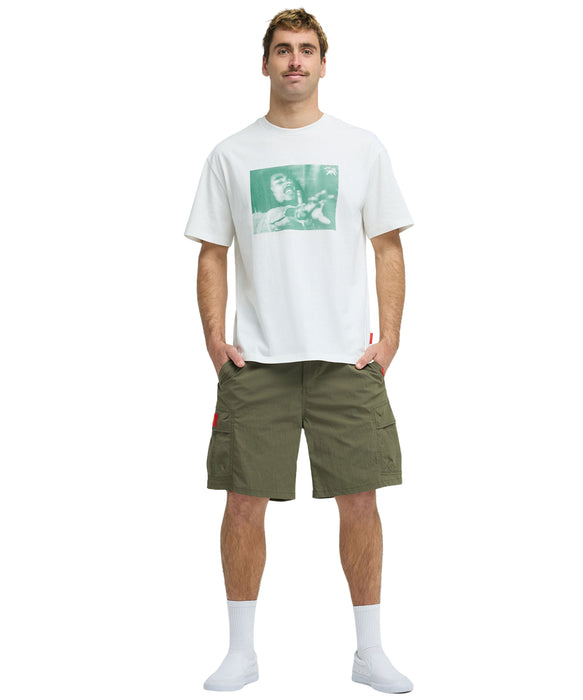 QUIKSILVER X BOB MARLEY REDEMPTION SS Tシャツ 【2026年秋冬モデル】