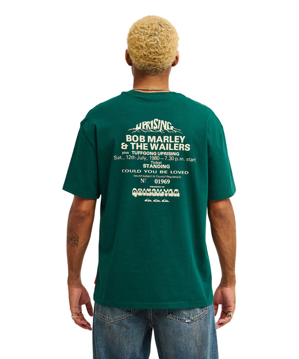 QUIKSILVER X BOB MARLEY CONCERT SS Tシャツ 【2026年秋冬モデル】