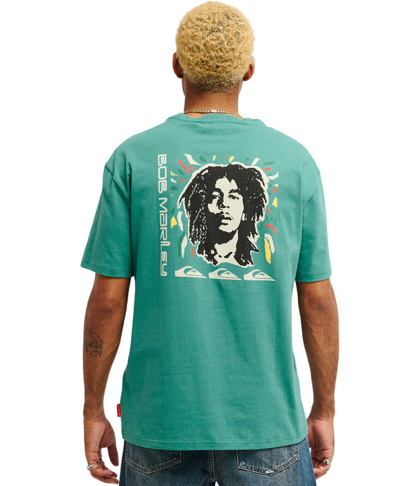 QUIKSILVER メンズ　QUIKSILVER X BOB MARLEY　 WARHEAD SS Tシャツ 【2026年秋冬モデル】