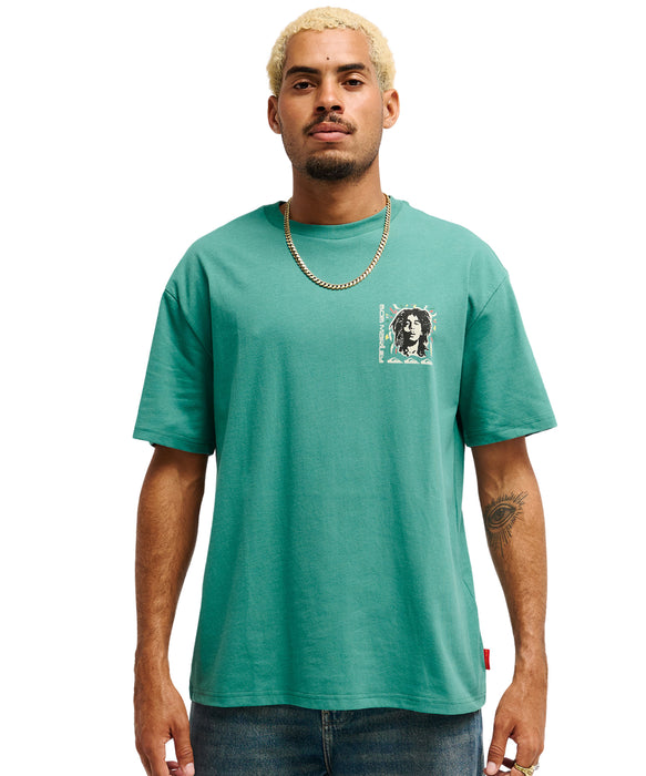 QUIKSILVER メンズ　QUIKSILVER X BOB MARLEY　 WARHEAD SS Tシャツ 【2026年秋冬モデル】
