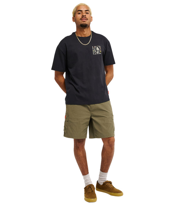 QUIKSILVER メンズ　QUIKSILVER X BOB MARLEY　 WARHEAD SS Tシャツ 【2026年秋冬モデル】